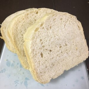 HBで  甘すぎない減塩食パン